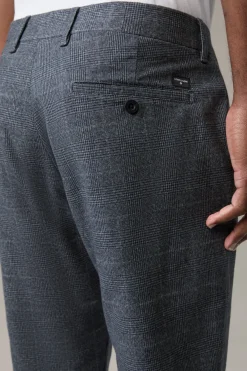 Strellson Hosen-Flex Cross Chino Code, navy kariert