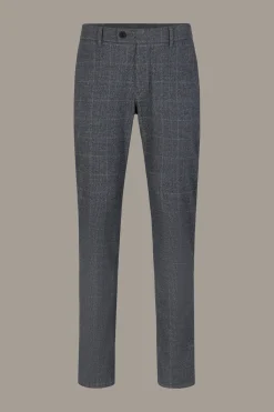 Strellson Hosen-Flex Cross Chino Code, navy kariert