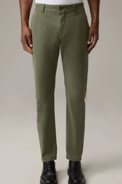 Strellson Hosen-Flex Cross Chino Rypton, oliv