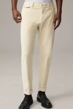 Strellson Hosen-Flex Cross Cordhose Luc, creme