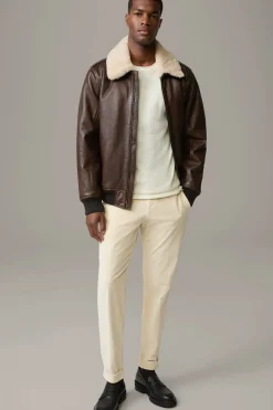 Strellson Hosen-Flex Cross Cordhose Luc, creme