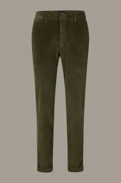 Strellson Hosen-Flex Cross Cordhose Luc, oliv
