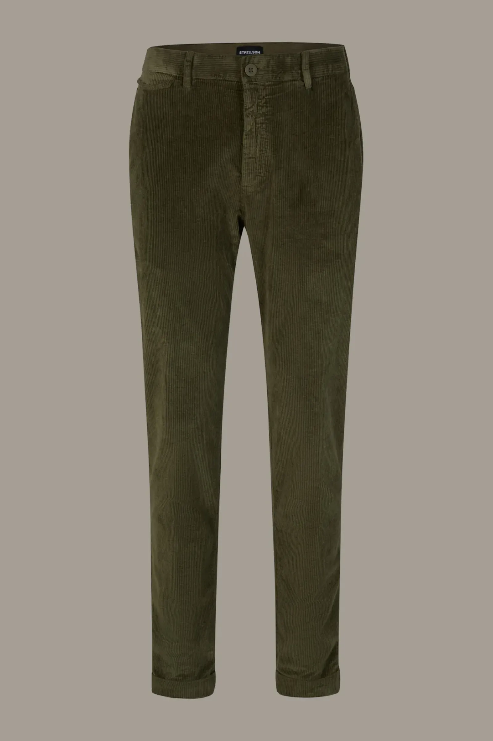 Strellson Hosen-Flex Cross Cordhose Luc, oliv