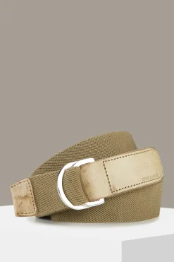 Strellson Gürtel-Flex Cross Gürtel, oliv