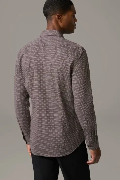 Strellson Hemden-Flex Cross Hemd Stan, gemustert