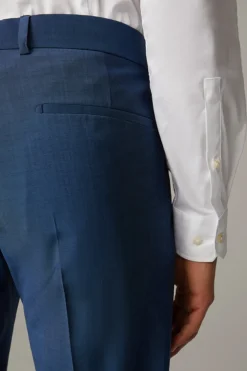 Strellson Hosen-Flex Cross Hose Max, blau meliert