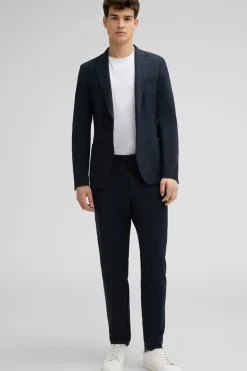 Strellson Sakkos-Flex Cross Sakko Acon, dunkelblau