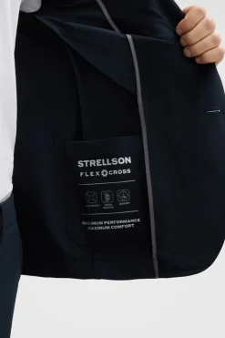 Strellson Sakkos-Flex Cross Sakko Acon, dunkelblau