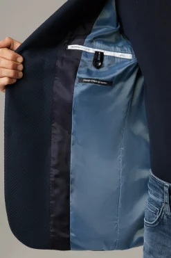 Strellson Sakkos-Flex Cross Sakko Arndt, navy strukturiert