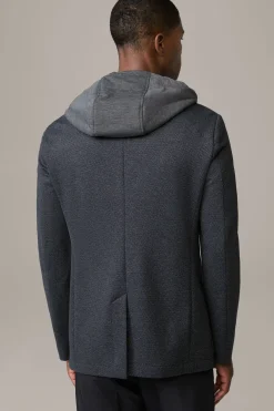 Strellson Sakkos-Flex Cross Sakko Darron, navy meliert