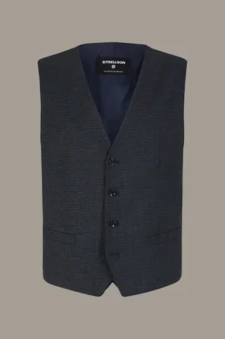 Strellson Baukastenanzüge|Anzüge-Flex-Cross Baukasten-Anzug Arndt-Melwin, navy kariert