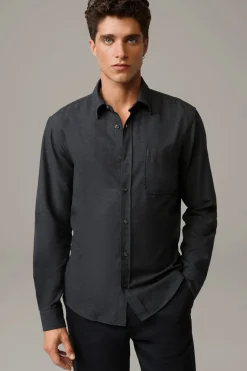 Strellson Hemden-Hemd Cartoon, anthrazit