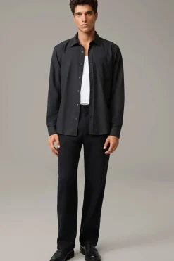 Strellson Hemden-Hemd Cartoon, anthrazit