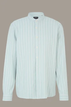 Strellson Hemden-Hemd Conell, hellblau/offwhite gestreift