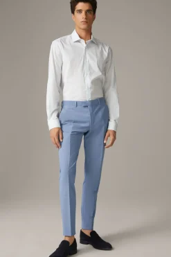 Strellson Hemden-Hemd Stan, hellblau gemustert