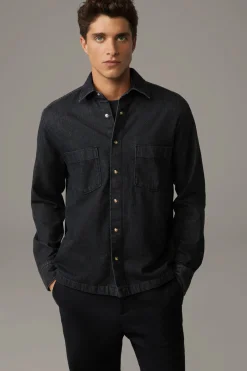 Strellson Hemden-Jeanshemd Cald,