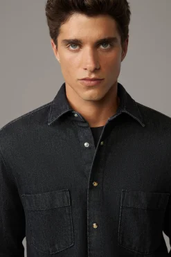 Strellson Hemden-Jeanshemd Cald,