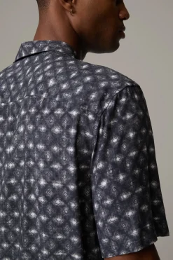 Strellson Hemden-Kurzarm-Hemd Cliro, gemustert