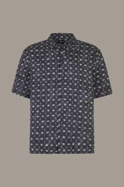 Strellson Hemden-Kurzarm-Hemd Cliro, gemustert