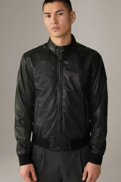 Strellson Lederjacken-Lederjacke Bornie,