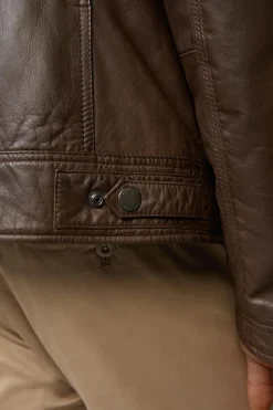 Strellson Lederjacken-Lederjacke Preston,