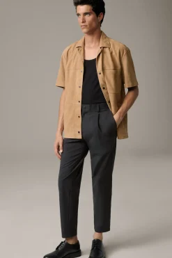 Strellson Lederjacken-Leder-Overshirt Indio,