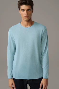 Strellson Tshirts & Sweats-Longsleeve Prospect, meliert