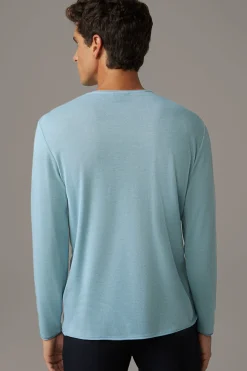 Strellson Tshirts & Sweats-Longsleeve Prospect, meliert