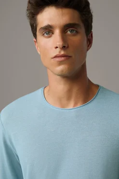 Strellson Tshirts & Sweats-Longsleeve Prospect, meliert