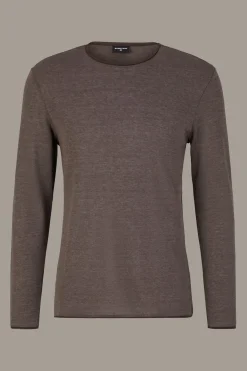 Strellson Tshirts & Sweats-Longsleeve Prospect, meliert