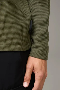 Strellson Strick-Longsleeve Walt, oliv