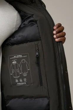 Strellson Mäntel|Jacken-Outdoor-Mantel S.C. Parka, oliv
