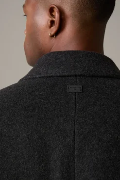 Strellson Mäntel-Oversized-Wollmix-Mantel Laned, anthrazit