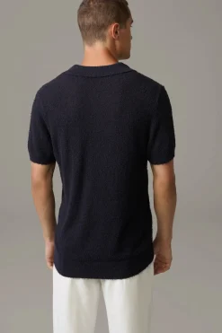 Strellson Poloshirts-Poloshirt Volat, navy strukturiert