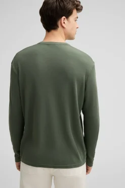 Strellson Strick-Pullover Breda, dunkelgr&uuml;n