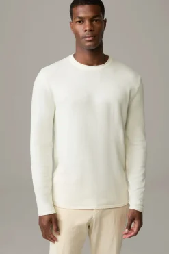 Strellson Strick-Pullover Luka, creme