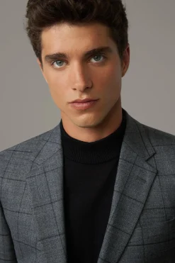 Strellson Anzüge-Schurwoll-Anzug Aidan-Max, kariert