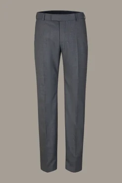 Strellson Hosen-Schurwoll-Anzughose Max, navy gemustert