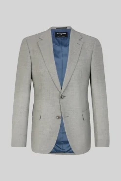 Strellson Anzüge|Baukastenanzüge-Schurwoll-Baukasten-Anzug Alzer-Maury, grau meliert