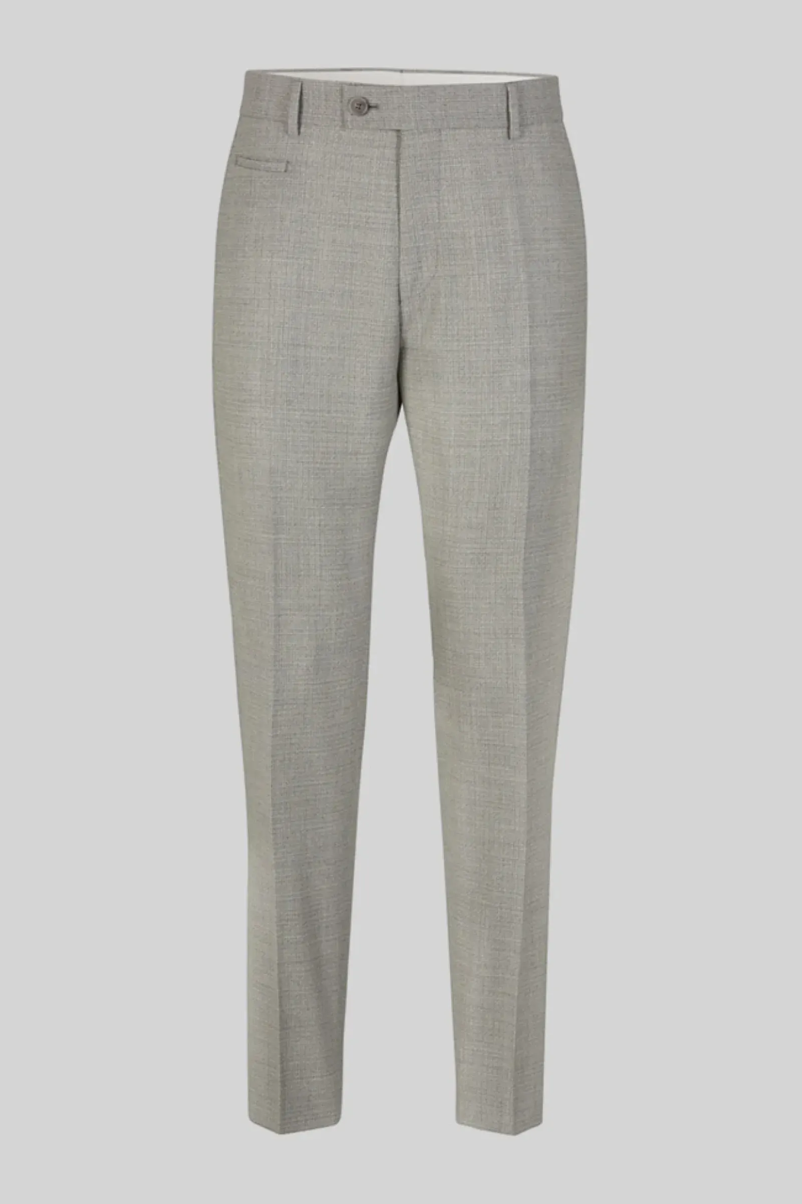 Strellson Anzüge|Baukastenanzüge-Schurwoll-Baukasten-Anzug Alzer-Maury, grau meliert