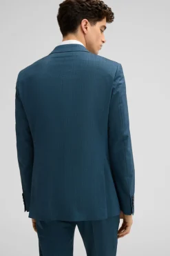 Strellson Sakkos-Schurwoll-Mix-Sakko Alzer, blau