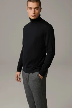 Strellson Strick-Schurwoll-Rollkragenpullover Marek,