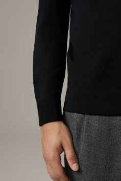 Strellson Strick-Schurwoll-Rollkragenpullover Marek,