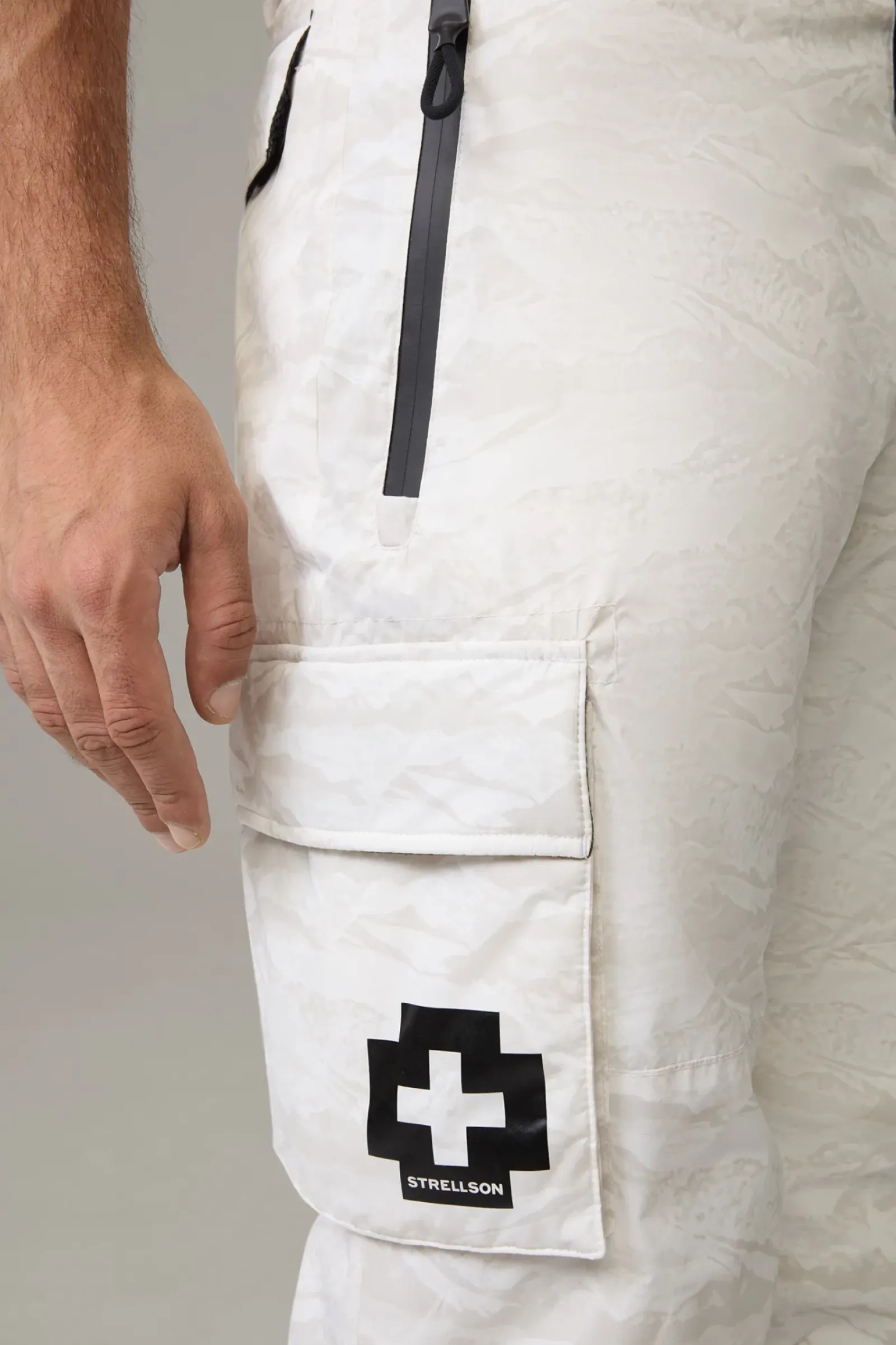 Strellson Hosen-Skihose Alpinist Cargo, offwhite