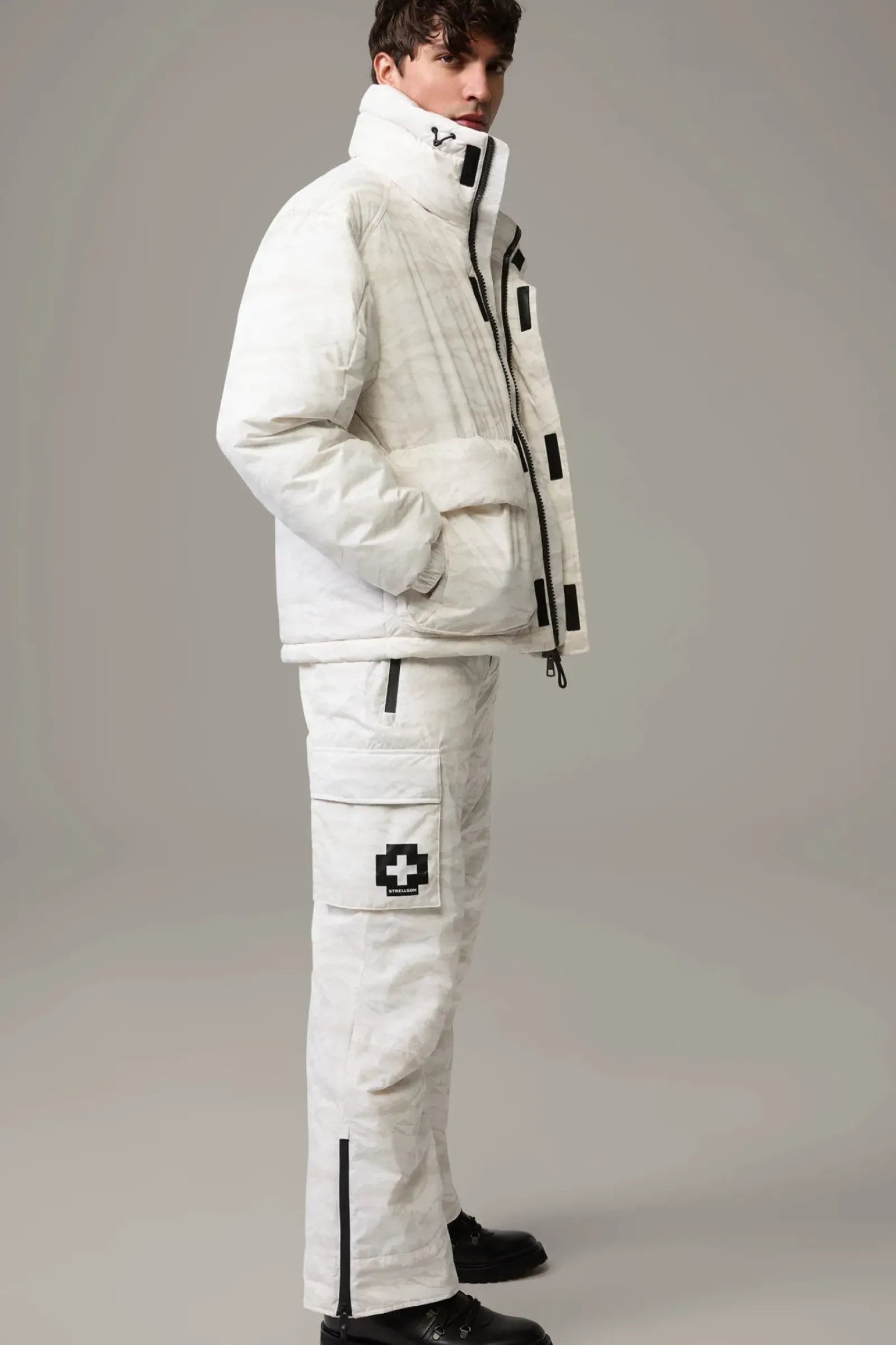 Strellson Jacken-Skijacke Alpinist, offwhite