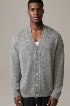 Strellson Strick-Strickjacke Ash, grau meliert