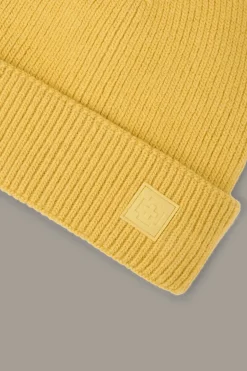 Strellson Schals & Mützen-Strick-Mütze Loras, gelb