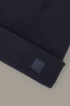 Strellson Schals & Mützen-Strick-Mütze Loras, navy