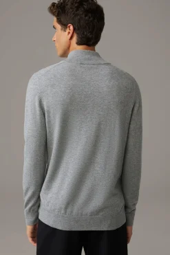 Strellson Strick-Troyer Luka, grau meliert