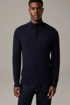 Strellson Strick-Troyer Luka, navy meliert